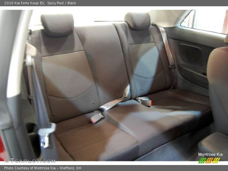 Spicy Red / Black 2010 Kia Forte Koup EX