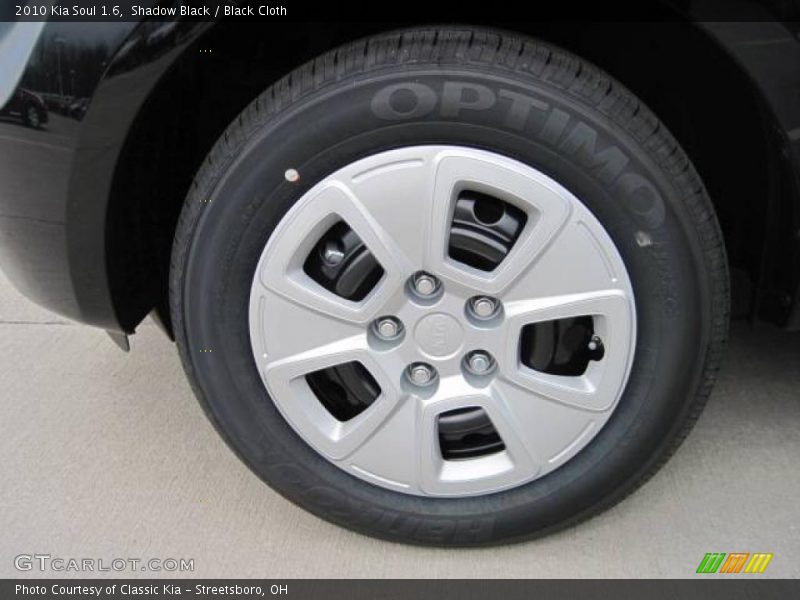 Shadow Black / Black Cloth 2010 Kia Soul 1.6