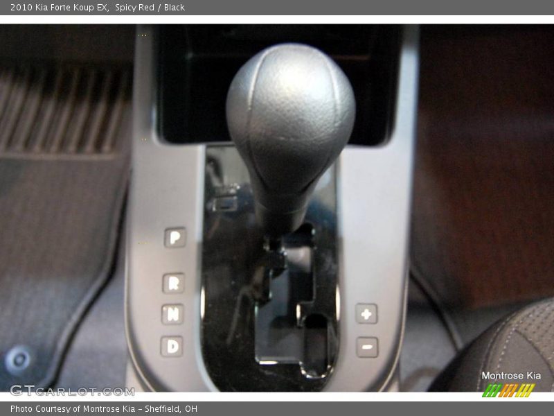Spicy Red / Black 2010 Kia Forte Koup EX