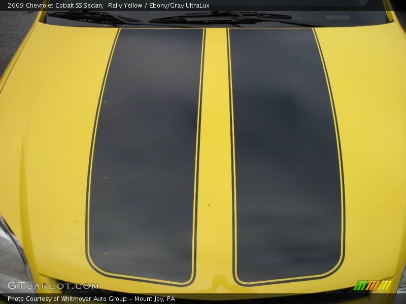 Rally Yellow / Ebony/Gray UltraLux 2009 Chevrolet Cobalt SS Sedan