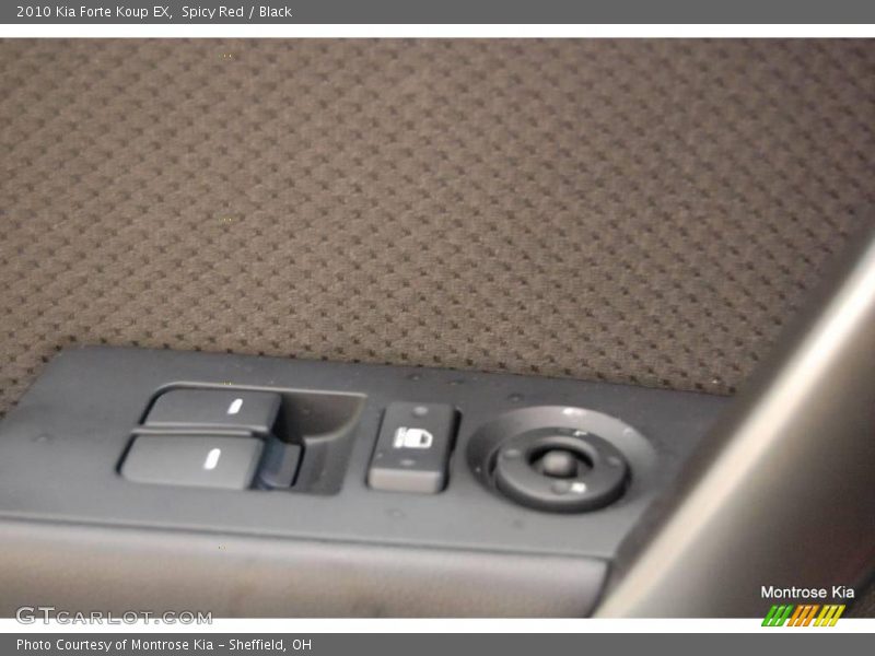 Spicy Red / Black 2010 Kia Forte Koup EX