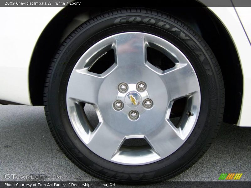 White / Ebony 2009 Chevrolet Impala SS