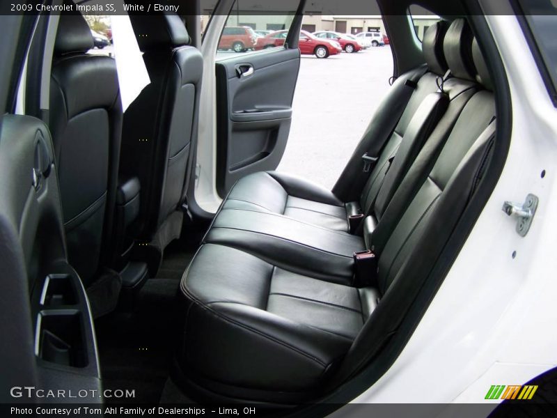 White / Ebony 2009 Chevrolet Impala SS