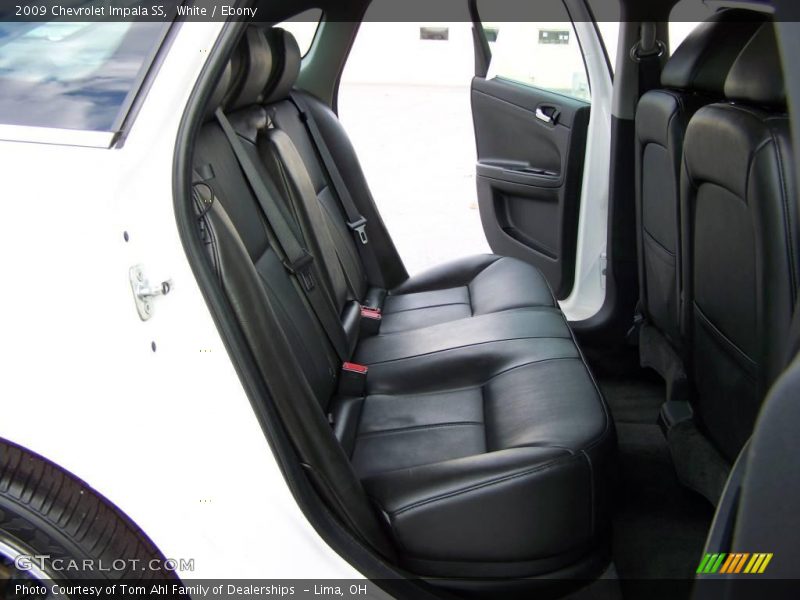 White / Ebony 2009 Chevrolet Impala SS