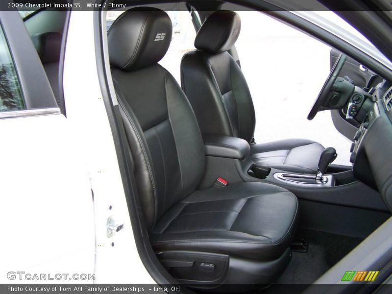 White / Ebony 2009 Chevrolet Impala SS