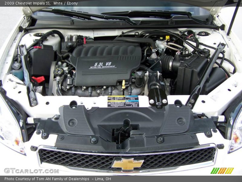 White / Ebony 2009 Chevrolet Impala SS