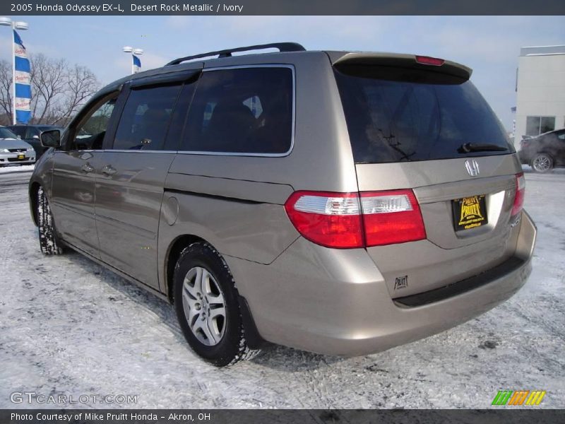 Desert Rock Metallic / Ivory 2005 Honda Odyssey EX-L