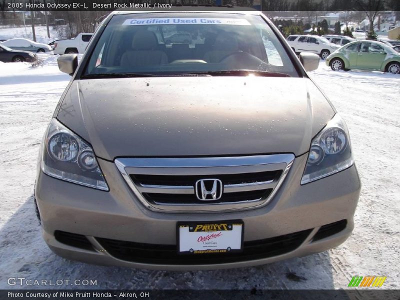 Desert Rock Metallic / Ivory 2005 Honda Odyssey EX-L