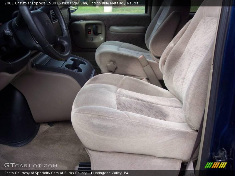 Indigo Blue Metallic / Neutral 2001 Chevrolet Express 1500 LS Passenger Van