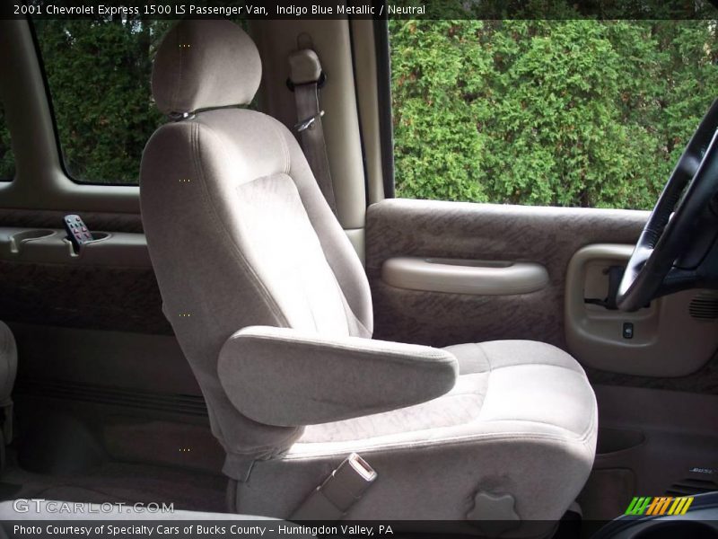 Indigo Blue Metallic / Neutral 2001 Chevrolet Express 1500 LS Passenger Van