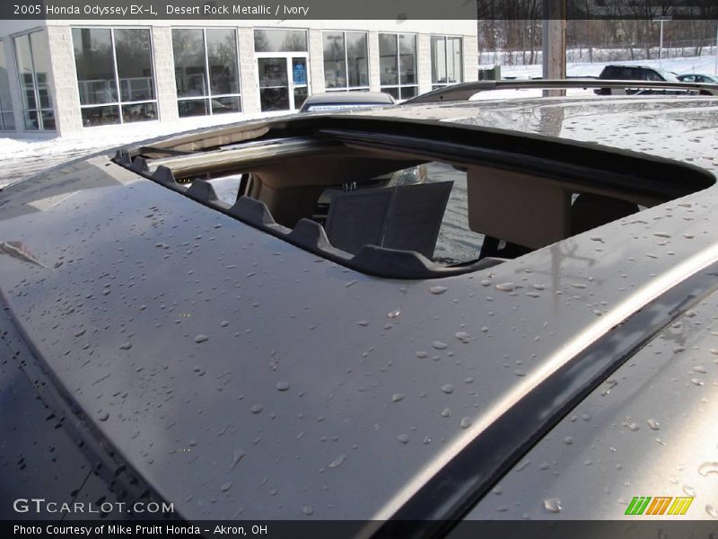 Desert Rock Metallic / Ivory 2005 Honda Odyssey EX-L