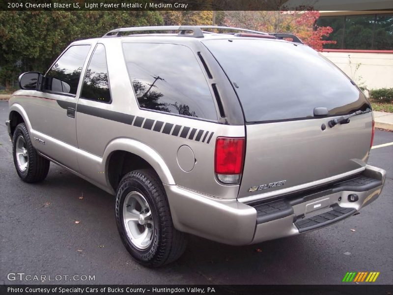 Light Pewter Metallic / Medium Gray 2004 Chevrolet Blazer LS