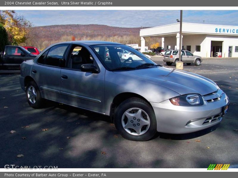 Ultra Silver Metallic / Graphite 2004 Chevrolet Cavalier Sedan