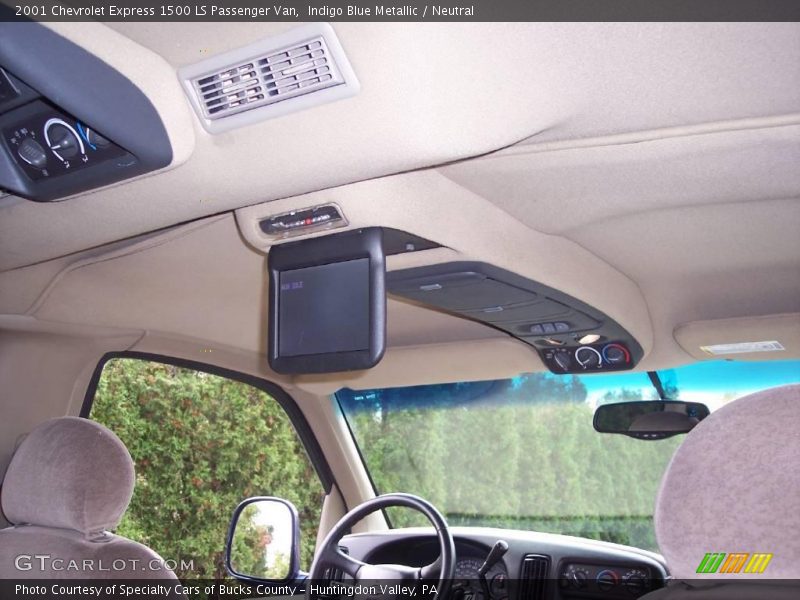 Indigo Blue Metallic / Neutral 2001 Chevrolet Express 1500 LS Passenger Van