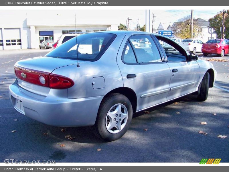 Ultra Silver Metallic / Graphite 2004 Chevrolet Cavalier Sedan