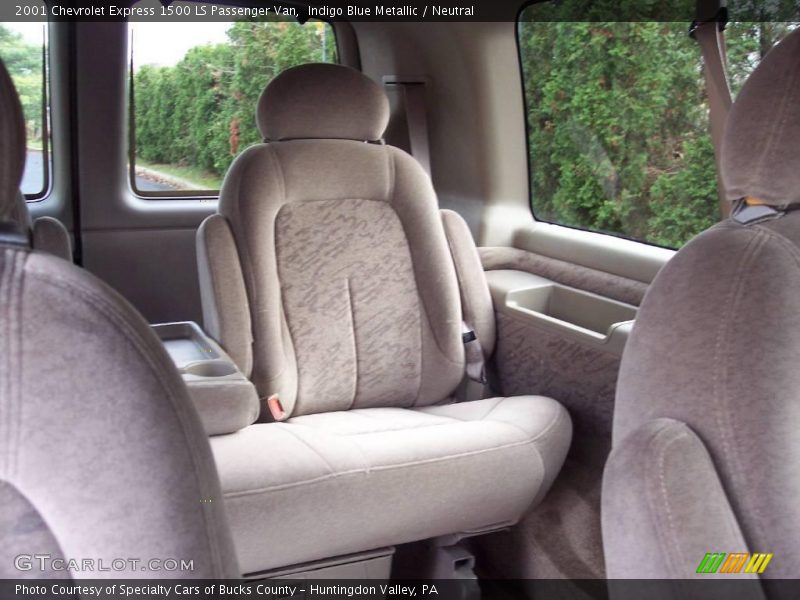 Indigo Blue Metallic / Neutral 2001 Chevrolet Express 1500 LS Passenger Van