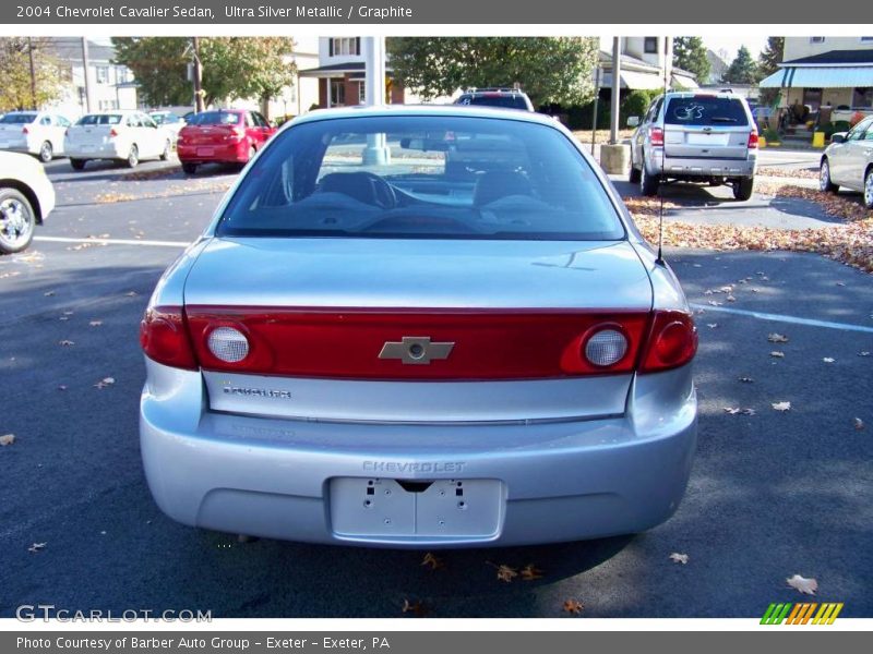Ultra Silver Metallic / Graphite 2004 Chevrolet Cavalier Sedan