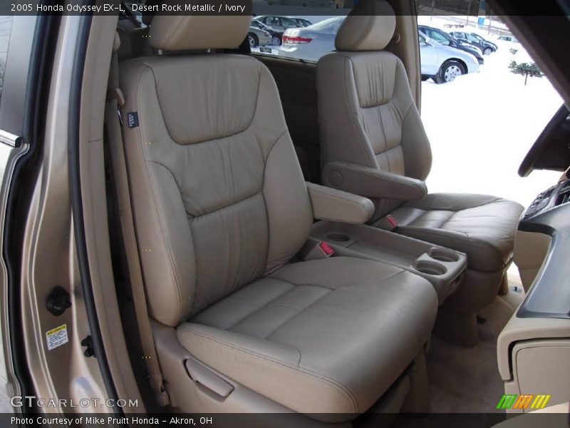 Desert Rock Metallic / Ivory 2005 Honda Odyssey EX-L