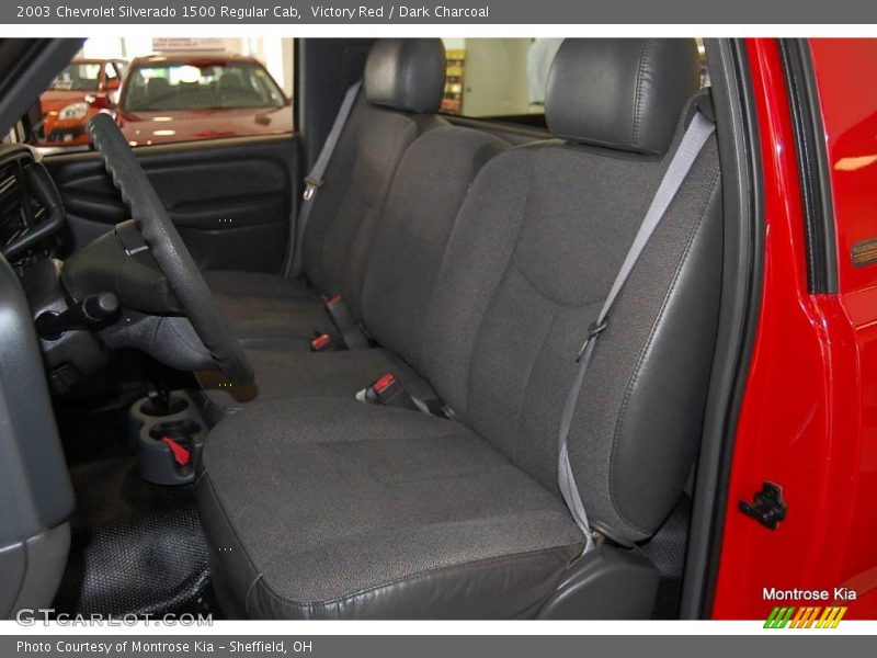 Victory Red / Dark Charcoal 2003 Chevrolet Silverado 1500 Regular Cab