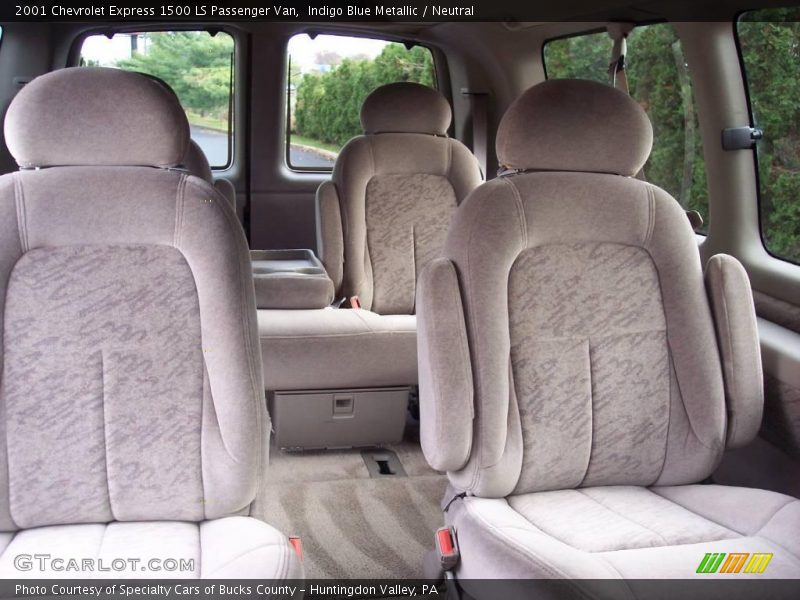 Indigo Blue Metallic / Neutral 2001 Chevrolet Express 1500 LS Passenger Van