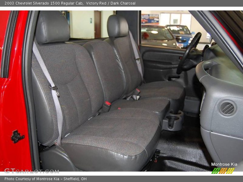 Victory Red / Dark Charcoal 2003 Chevrolet Silverado 1500 Regular Cab