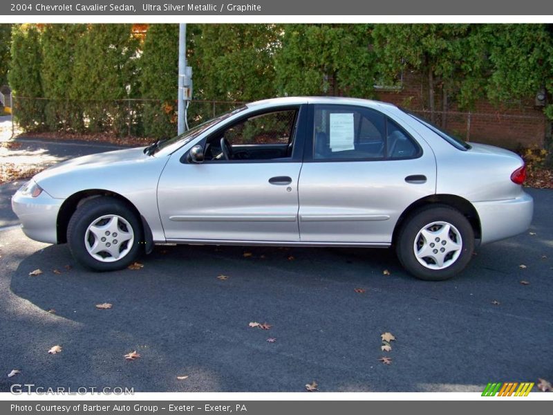 Ultra Silver Metallic / Graphite 2004 Chevrolet Cavalier Sedan