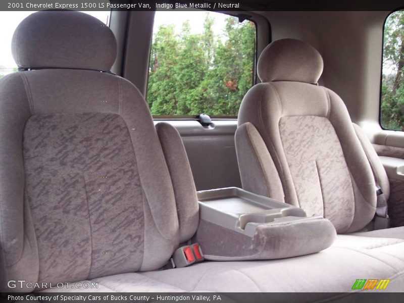 Indigo Blue Metallic / Neutral 2001 Chevrolet Express 1500 LS Passenger Van