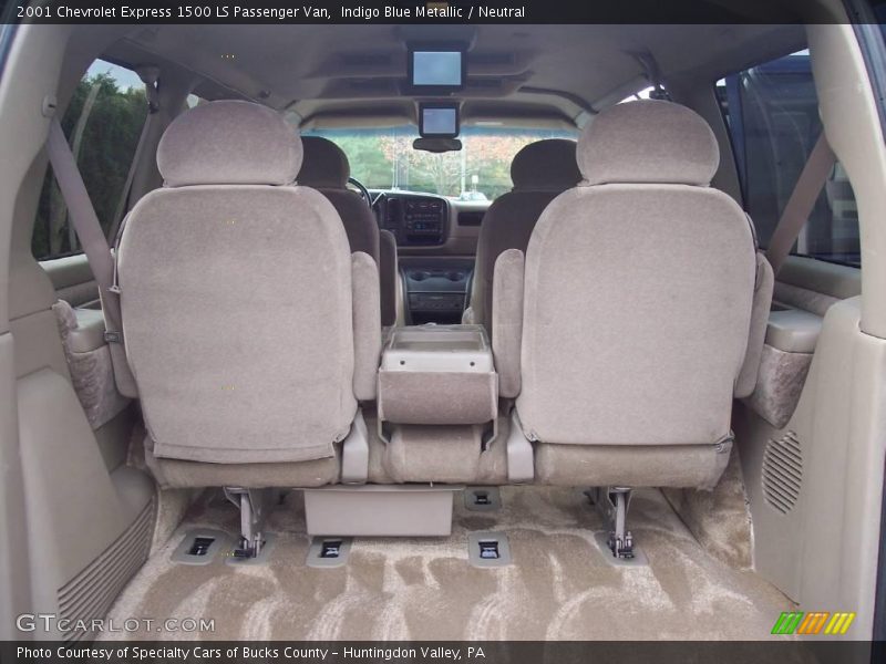 Indigo Blue Metallic / Neutral 2001 Chevrolet Express 1500 LS Passenger Van