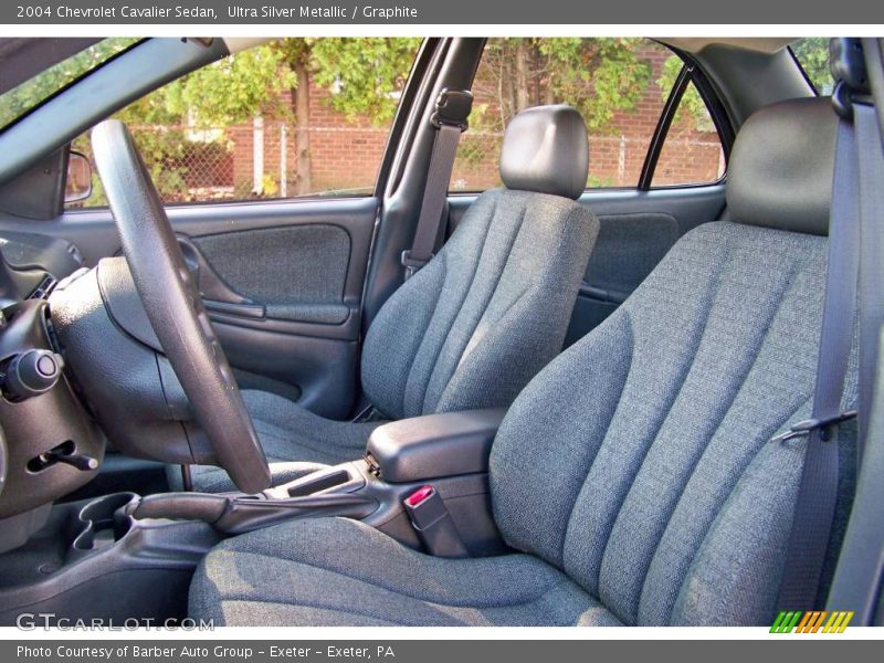 Ultra Silver Metallic / Graphite 2004 Chevrolet Cavalier Sedan