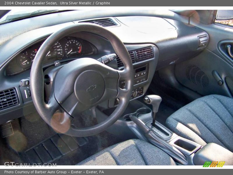 Ultra Silver Metallic / Graphite 2004 Chevrolet Cavalier Sedan