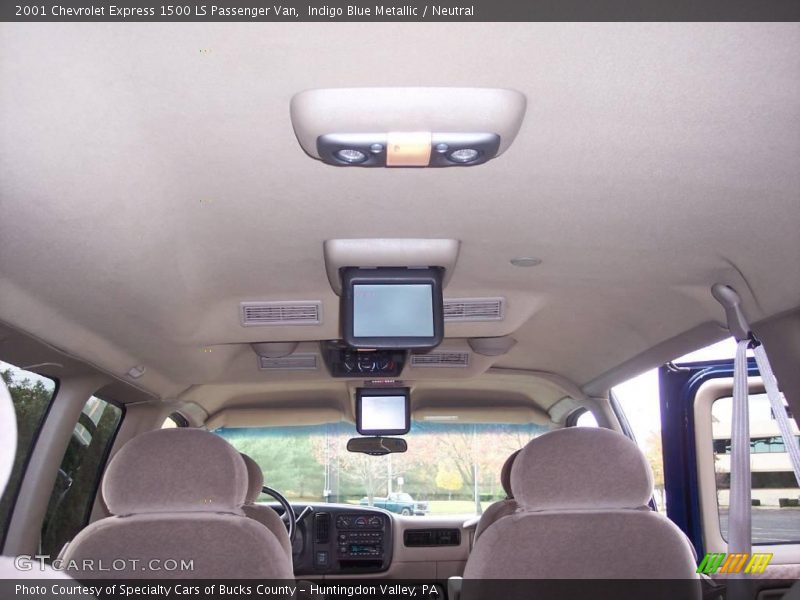 Indigo Blue Metallic / Neutral 2001 Chevrolet Express 1500 LS Passenger Van