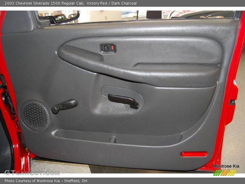 Victory Red / Dark Charcoal 2003 Chevrolet Silverado 1500 Regular Cab