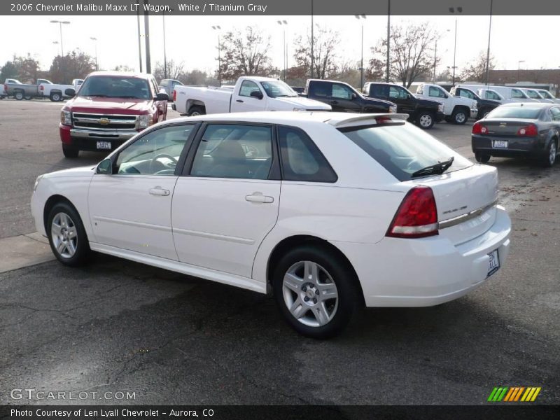 White / Titanium Gray 2006 Chevrolet Malibu Maxx LT Wagon