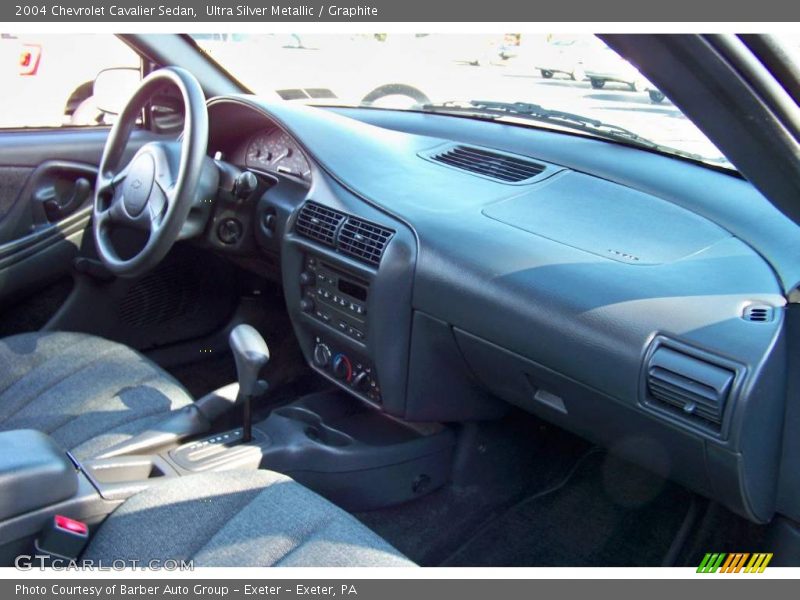 Ultra Silver Metallic / Graphite 2004 Chevrolet Cavalier Sedan
