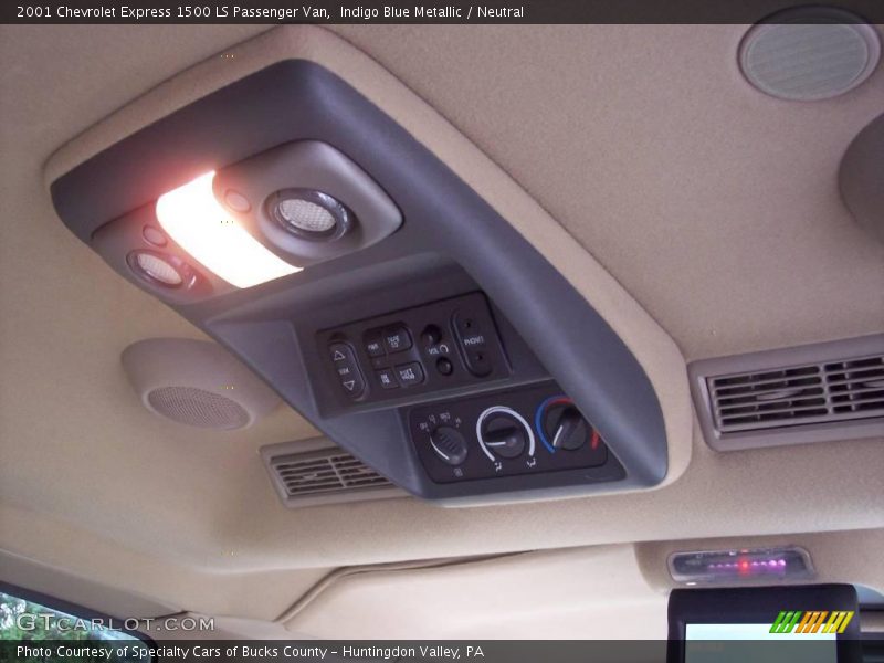 Indigo Blue Metallic / Neutral 2001 Chevrolet Express 1500 LS Passenger Van