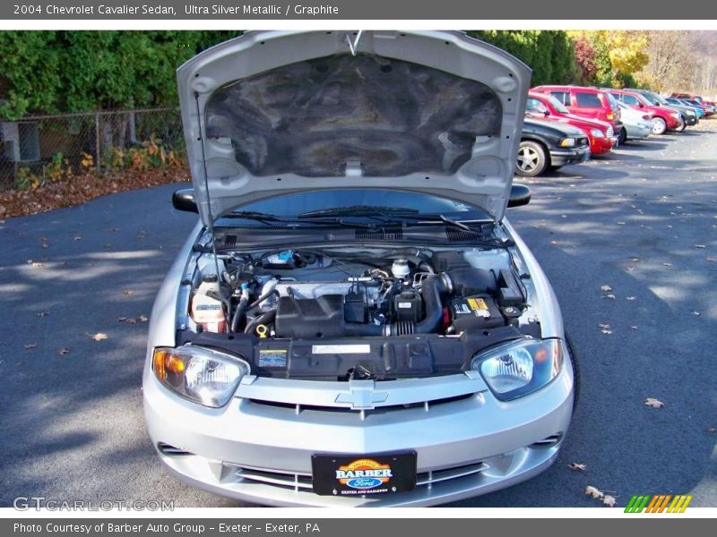 Ultra Silver Metallic / Graphite 2004 Chevrolet Cavalier Sedan