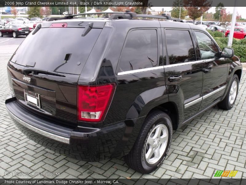 Black / Dark Khaki/Light Graystone 2006 Jeep Grand Cherokee Limited 4x4