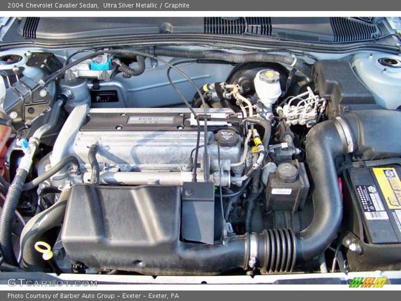 Ultra Silver Metallic / Graphite 2004 Chevrolet Cavalier Sedan