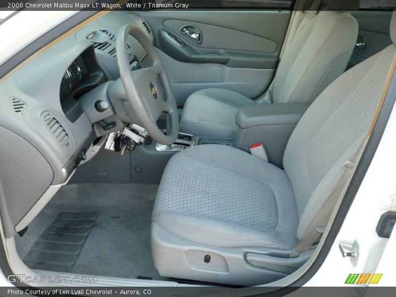 White / Titanium Gray 2006 Chevrolet Malibu Maxx LT Wagon