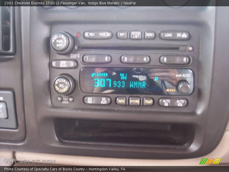 Indigo Blue Metallic / Neutral 2001 Chevrolet Express 1500 LS Passenger Van