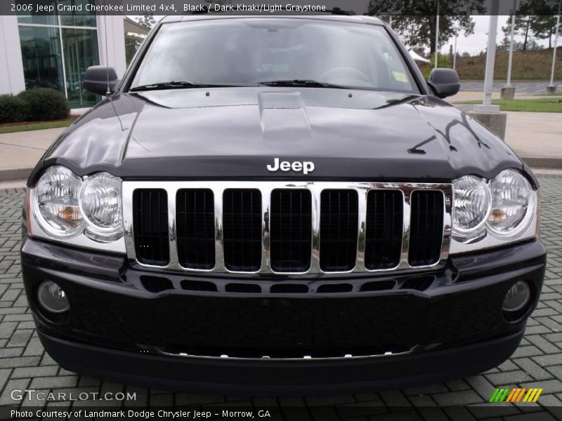 Black / Dark Khaki/Light Graystone 2006 Jeep Grand Cherokee Limited 4x4