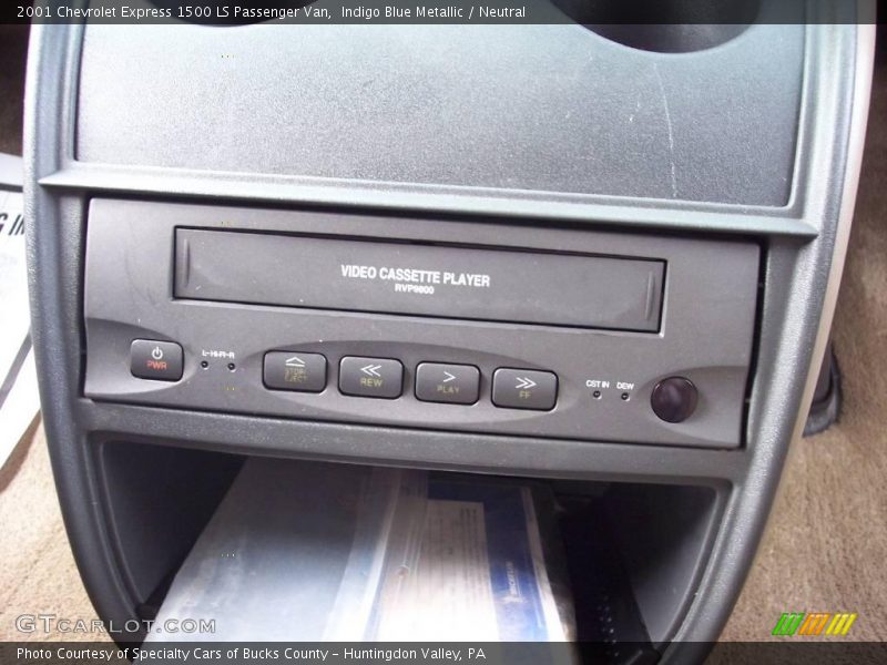 Indigo Blue Metallic / Neutral 2001 Chevrolet Express 1500 LS Passenger Van