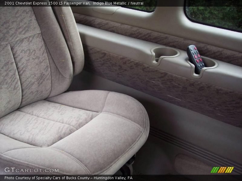 Indigo Blue Metallic / Neutral 2001 Chevrolet Express 1500 LS Passenger Van