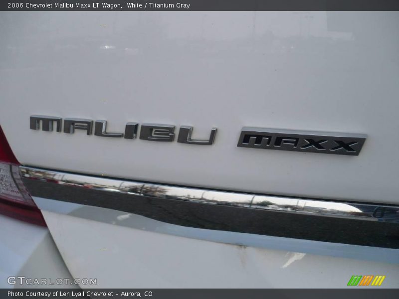 White / Titanium Gray 2006 Chevrolet Malibu Maxx LT Wagon