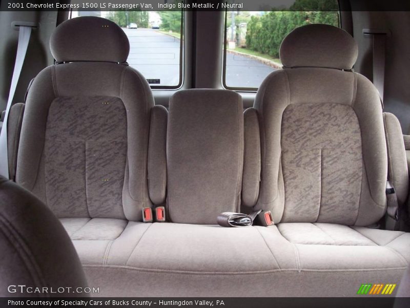 Indigo Blue Metallic / Neutral 2001 Chevrolet Express 1500 LS Passenger Van