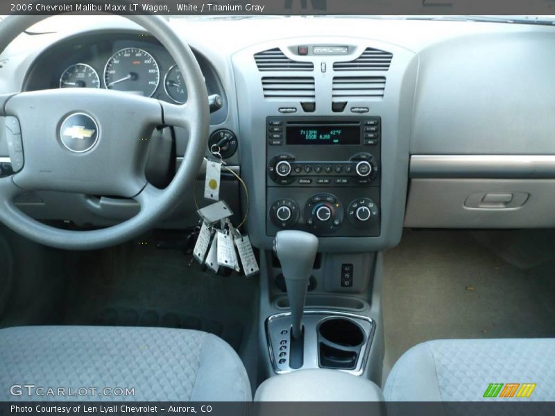 White / Titanium Gray 2006 Chevrolet Malibu Maxx LT Wagon