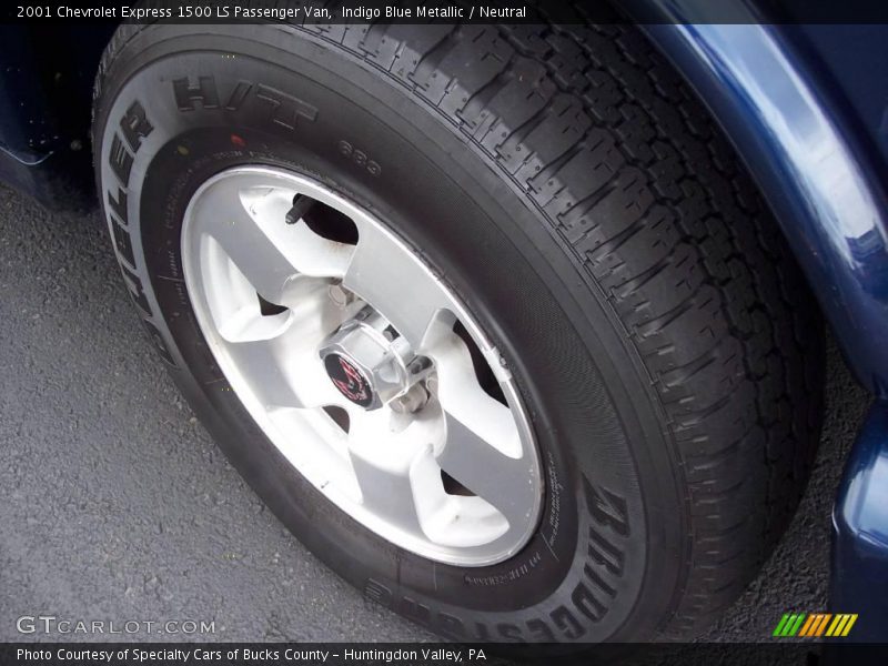 Indigo Blue Metallic / Neutral 2001 Chevrolet Express 1500 LS Passenger Van