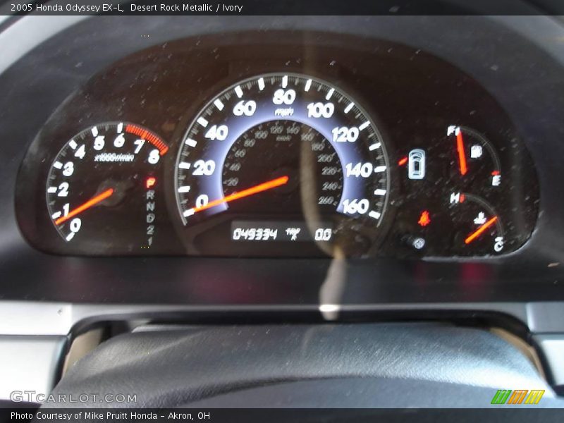 Desert Rock Metallic / Ivory 2005 Honda Odyssey EX-L