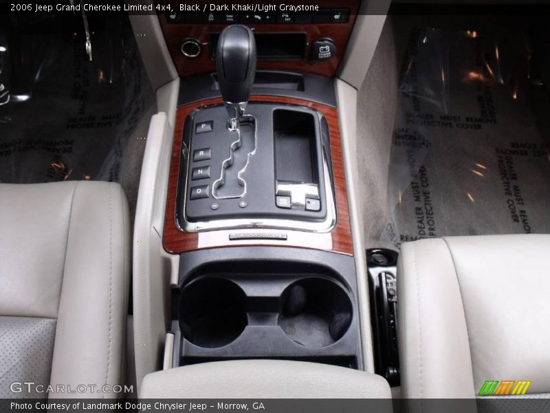 Black / Dark Khaki/Light Graystone 2006 Jeep Grand Cherokee Limited 4x4