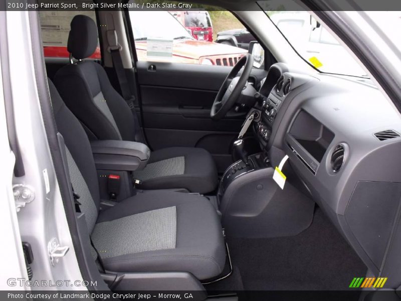 Bright Silver Metallic / Dark Slate Gray 2010 Jeep Patriot Sport